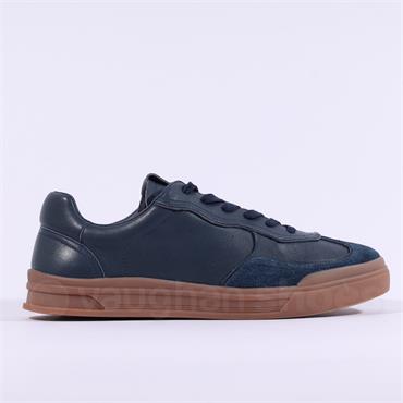Tommy Bowe Gerland Gumsole Trainer - Navy Leather